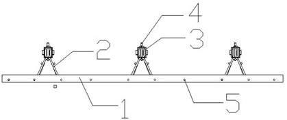 Assembly tool type truss superimposed sheet and construction method thereof