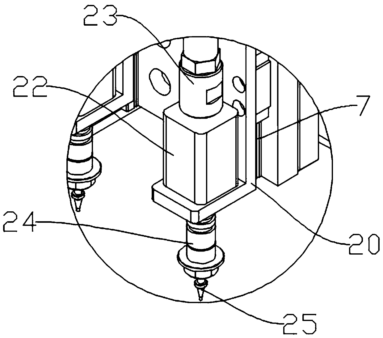 Tabletop level radio frequency microwave index screening equipment and control method thereof