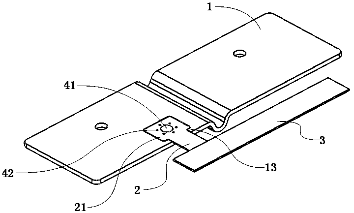 Processing method of acquisition sheet and busbar connecting structure, and connecting structure