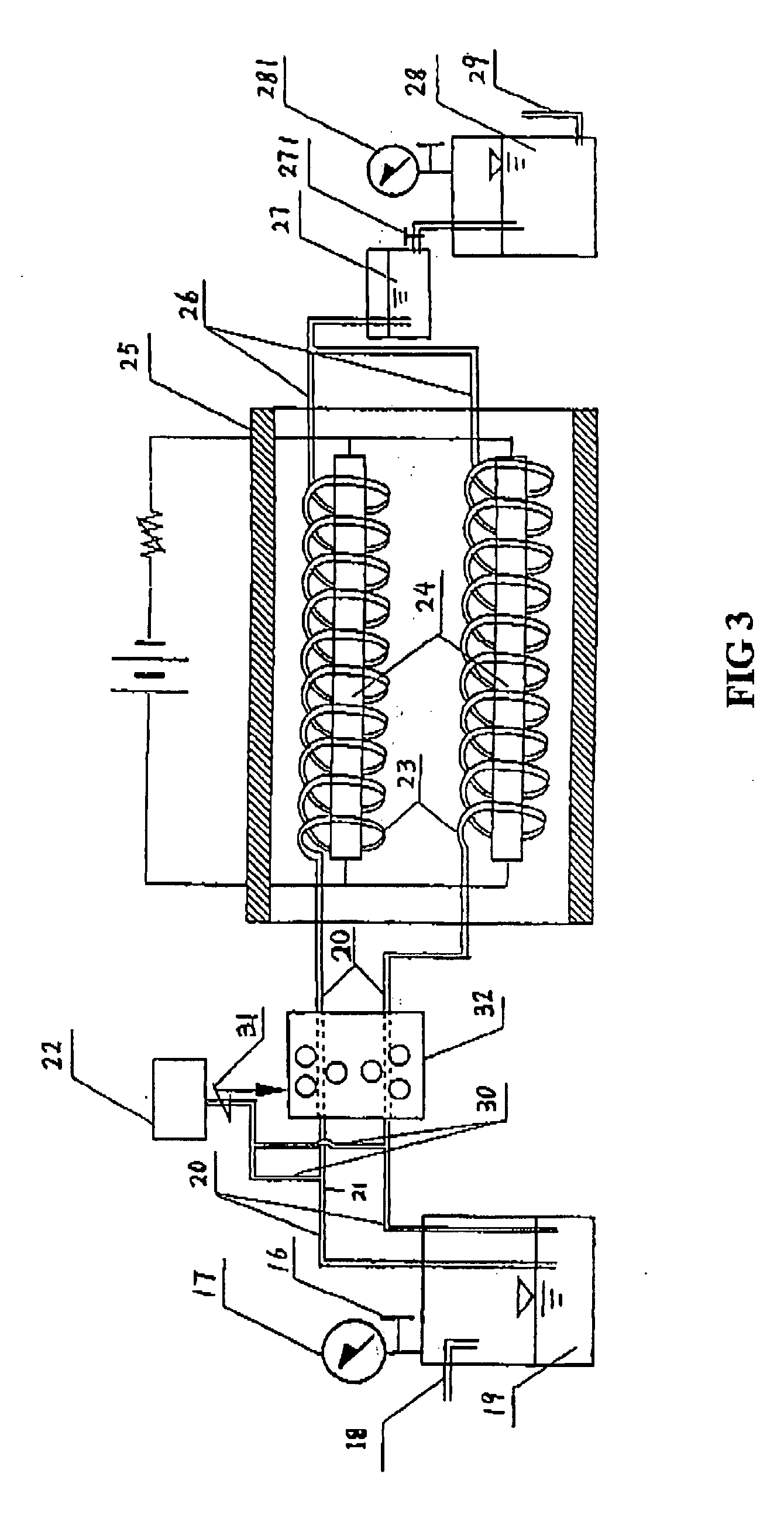 Method for eliminating hiv in blood and a device for non-pharmacotherapying aids