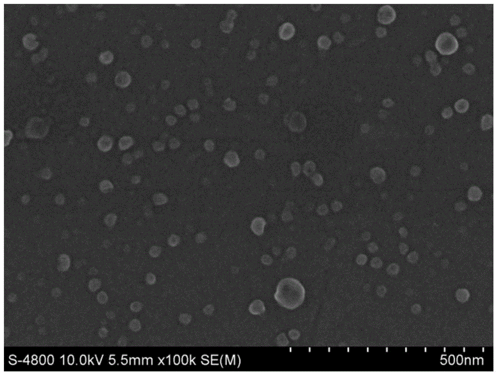 A kind of preparation method of graphene nanosphere