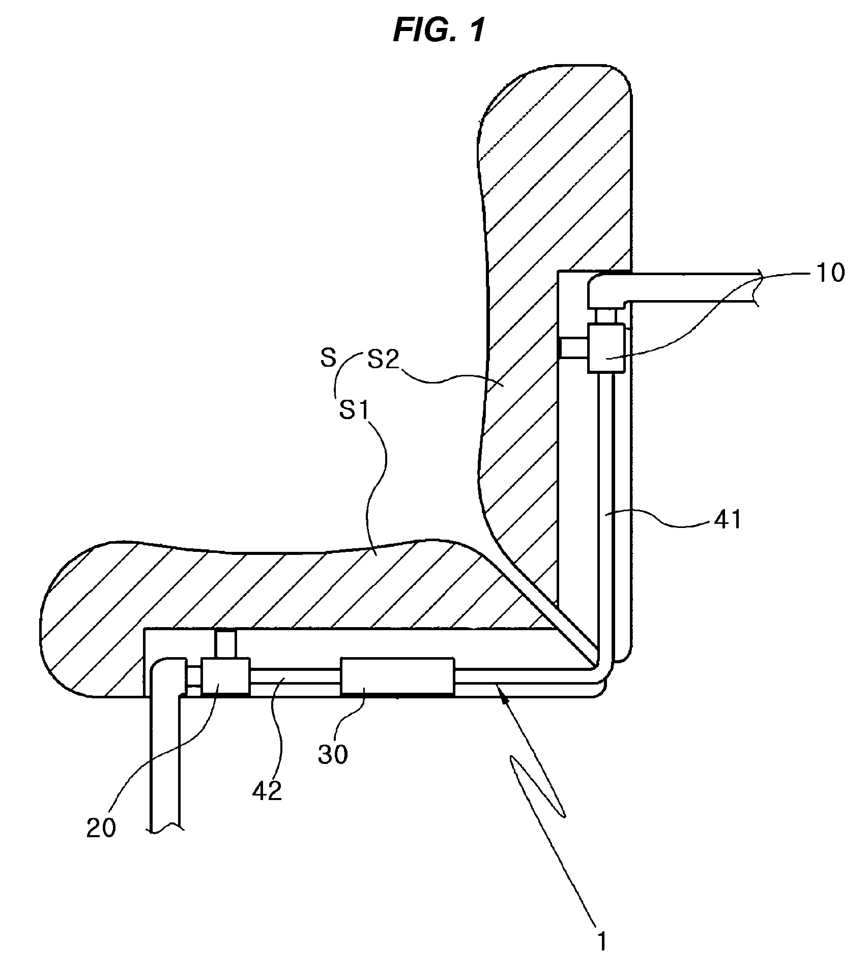 Heating and cooling system for vehicle seat