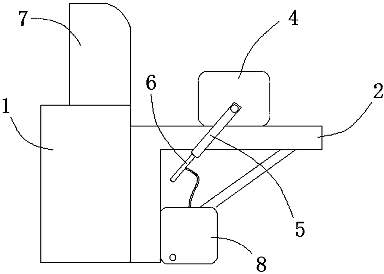 Electrical linkage device for taking condom