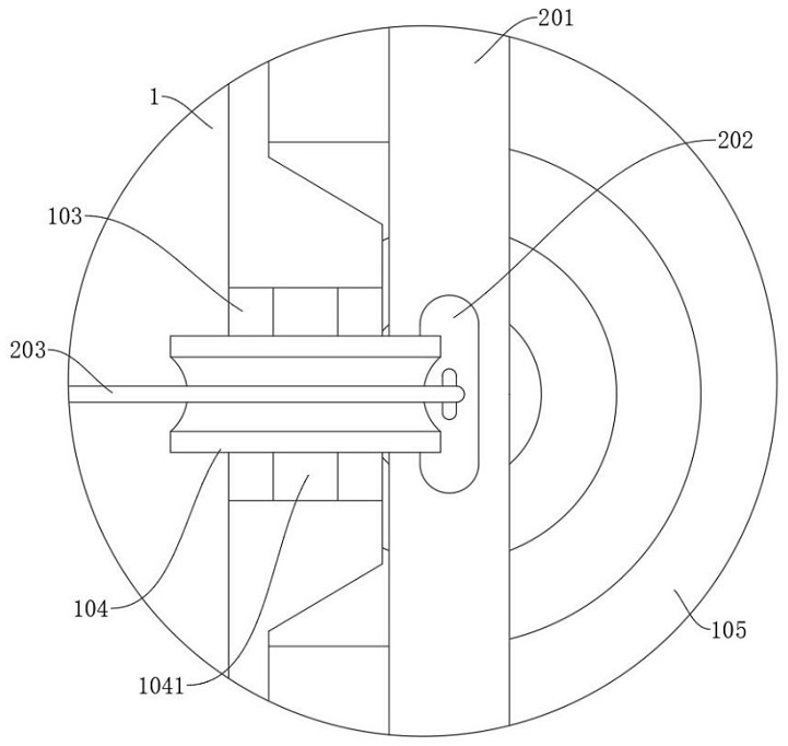 Foundation detection device and detection method thereof