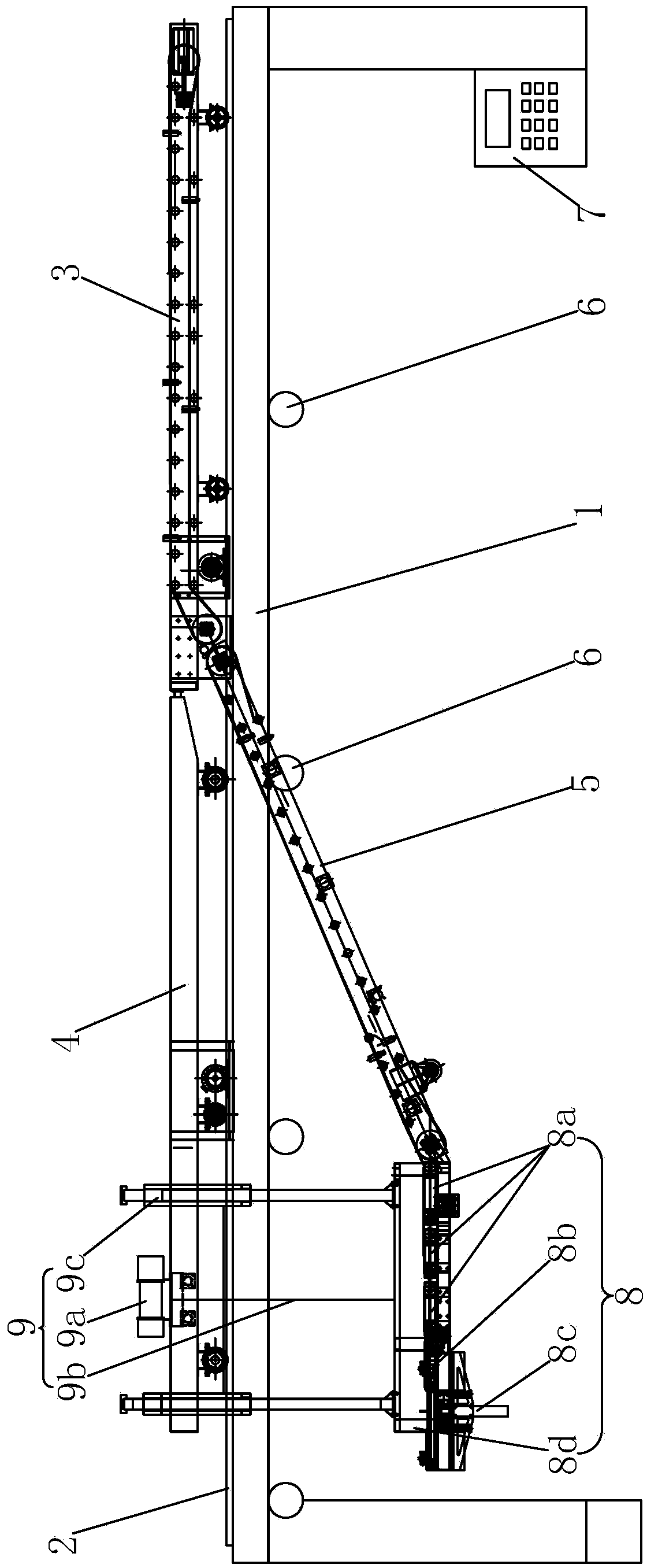 Fully-automatic bagged cement loader