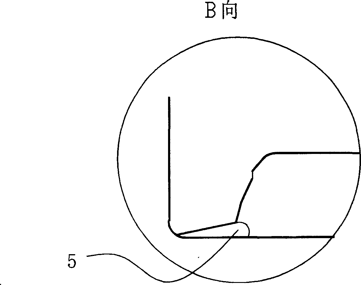 Encapsulation method for electric core of flexible packing lithium battery