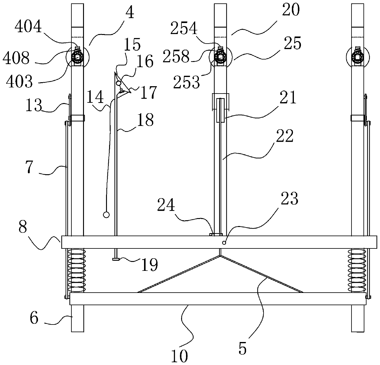 Insulating ladder for live working