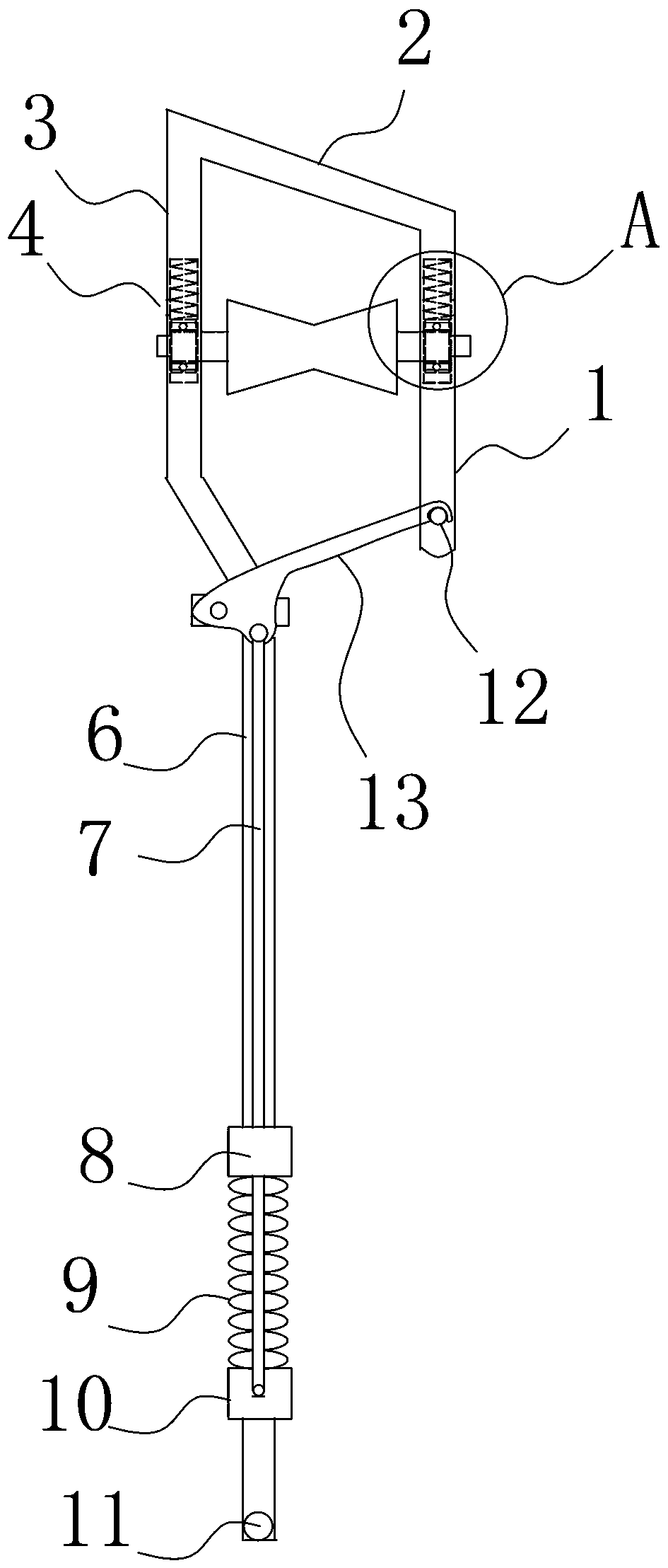 Insulating ladder for live working