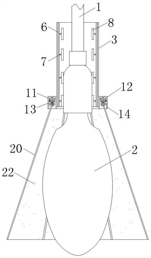 LED area light source lighting lamp convenient to move