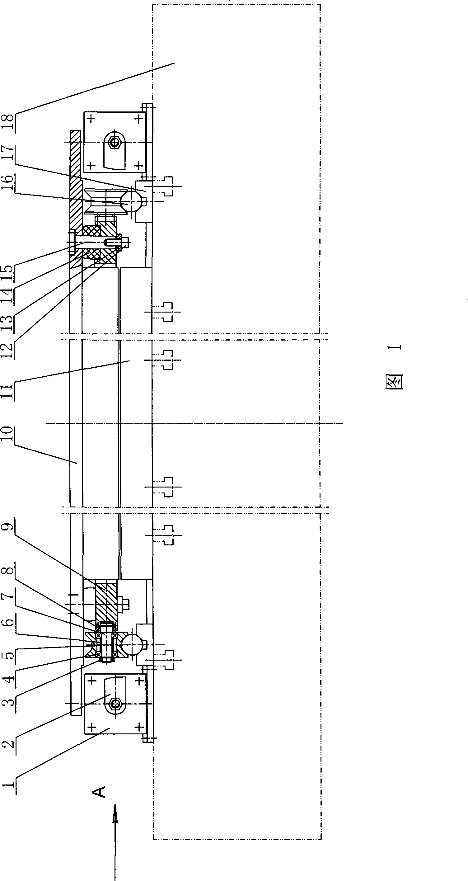 Press moveable platform for elastic element unloading