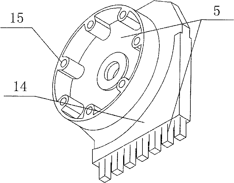 Coder for remote transmitting direct reading water meter