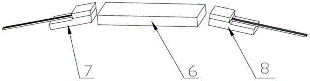 A packaging structure of an optical power adjustable multiplexer and its preparation method