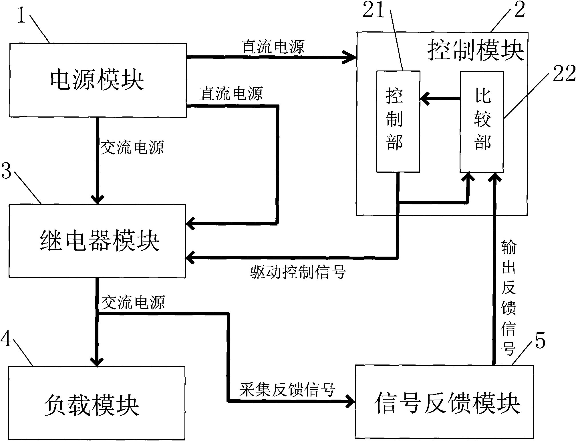 Relay fault detecting circuit