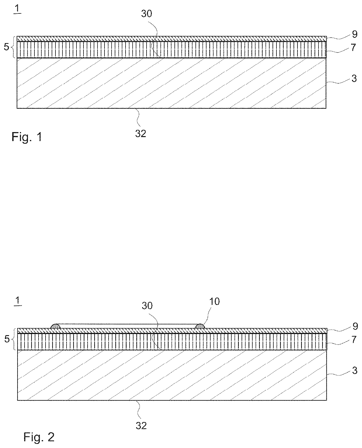 Coated protective glazing