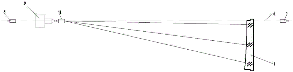 Large view field off-axis three-reflector system and adjusting method