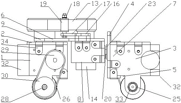 Pipe robot car with variable-pitch helical crawling ability