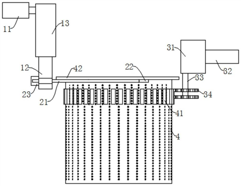 Throwing washing assisting device of full-automatic cleaning machine