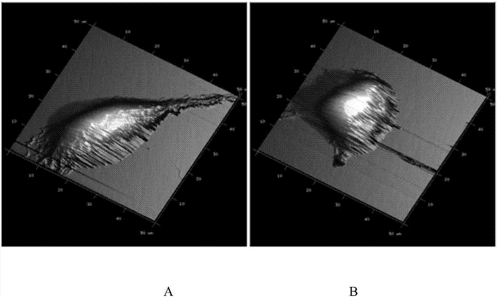 Application and method of fluorine oil as solvent for reducing water sensitivity of liquid phase biological sample for terahertz wave detection