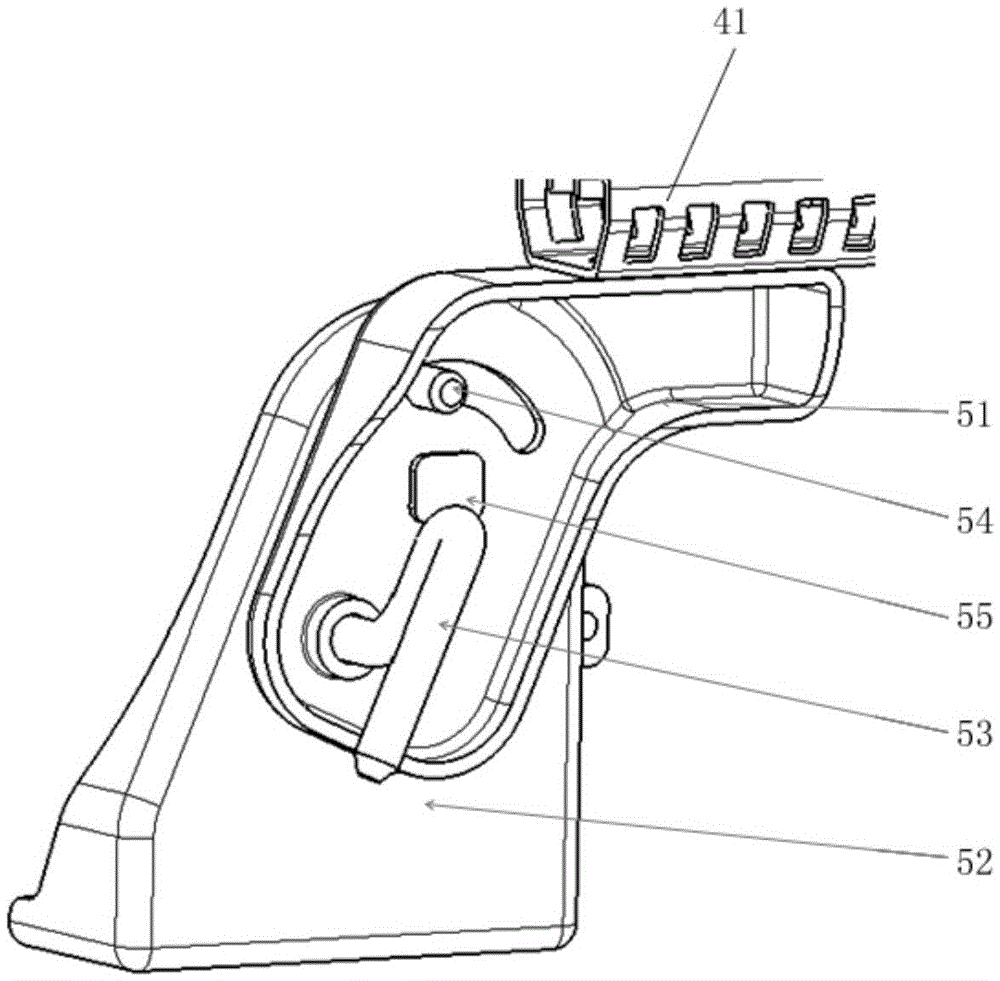 Multifunctional automobile middle-row seat frame