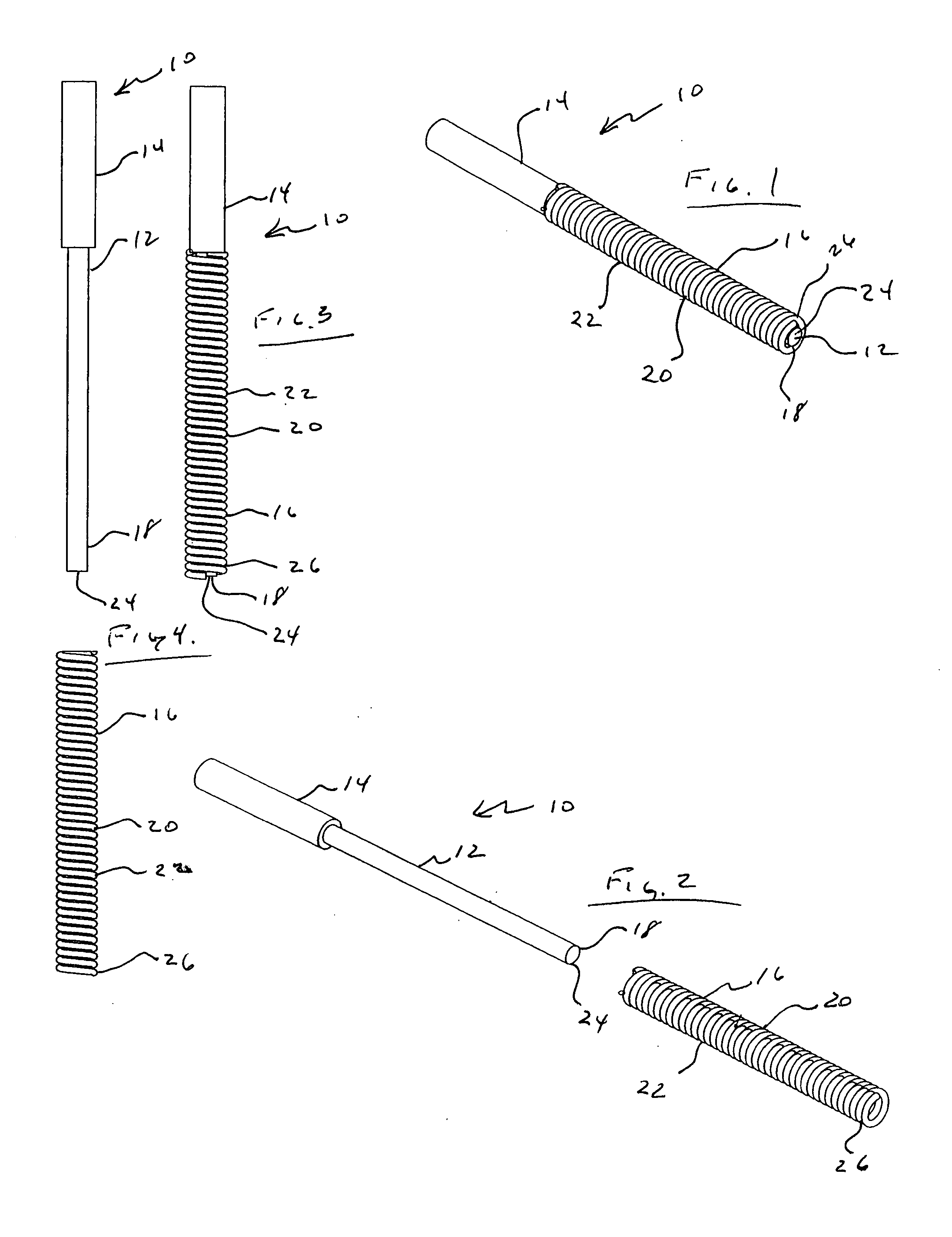 Laser fiber for endovenous therapy having a shielded distal tip