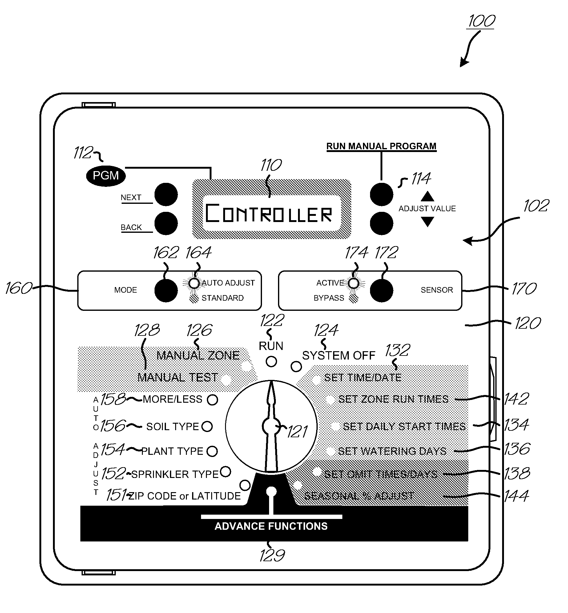 Hybrid irrigation controller