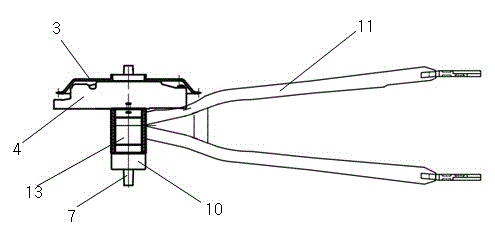 Centrally-mounted drive system of electric bicycle