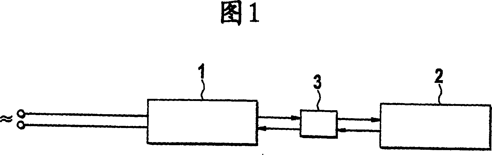 Method for transmitting energy and data and electric apparatus for realizing the same method