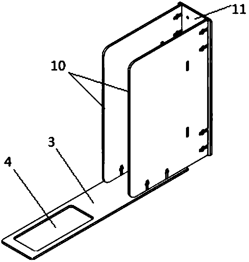 Vertical staggered bicycle parking system