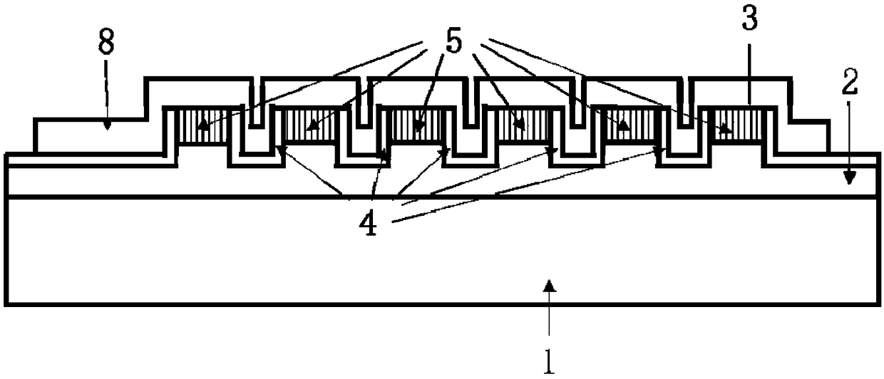 Bulk doped diamond-base normally-off field effect transistor and preparation method thereof