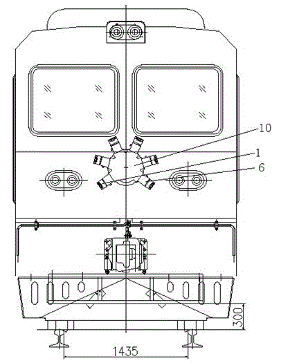 Metro gauge detecting system and detecting method thereof