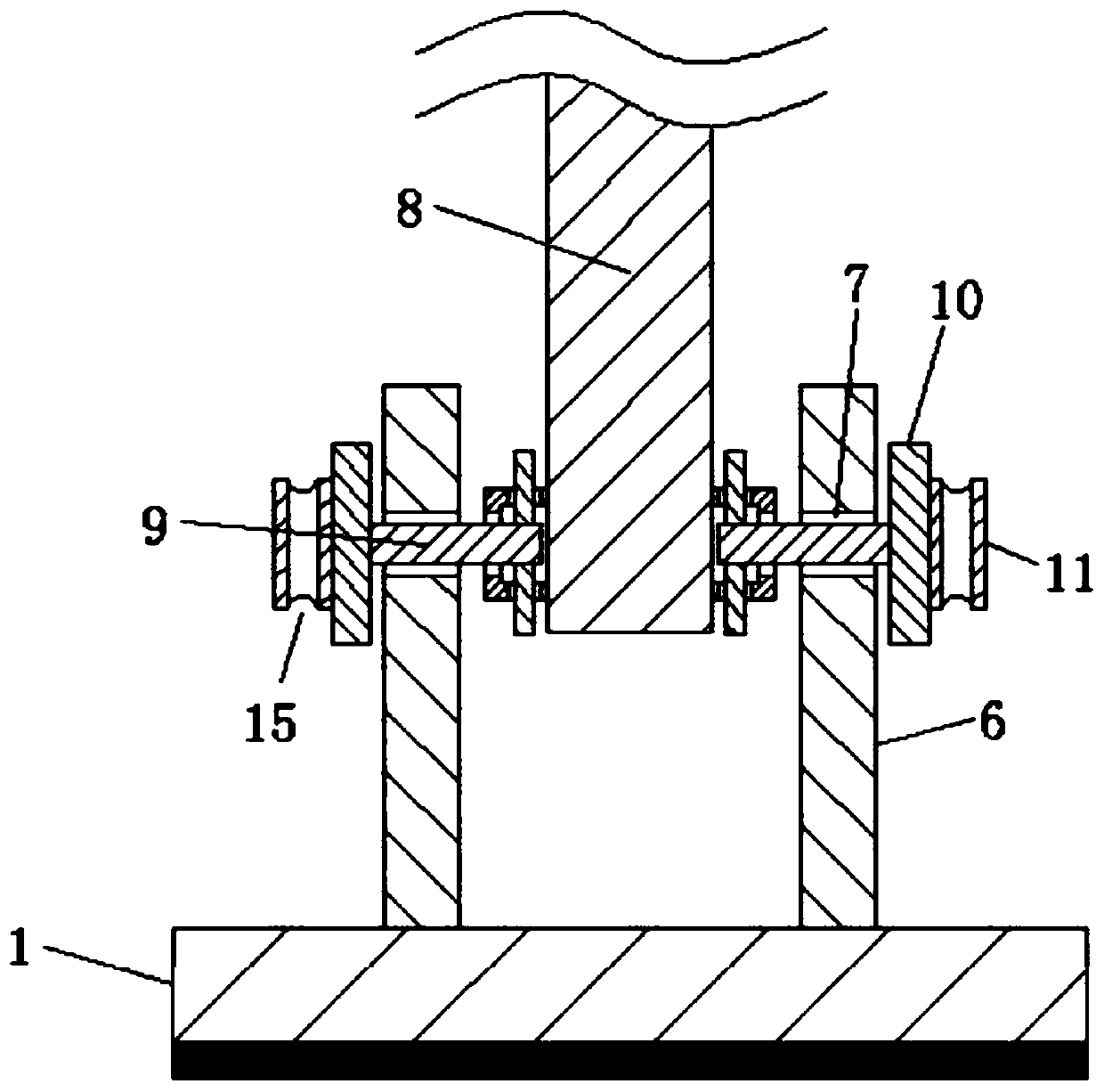 Double-drive type industrial robot joint structure