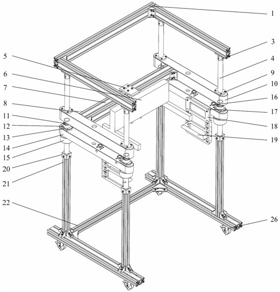 Gait rehabilitation load reducing training device