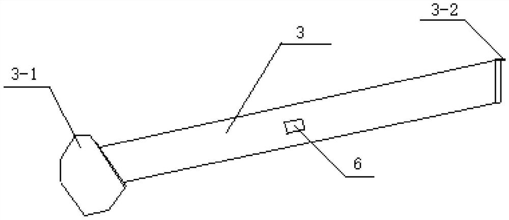 Large prebaked electrolytic cell with slotted diverter