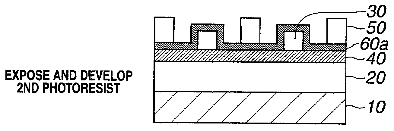 Patterning process and pattern surface coating composition