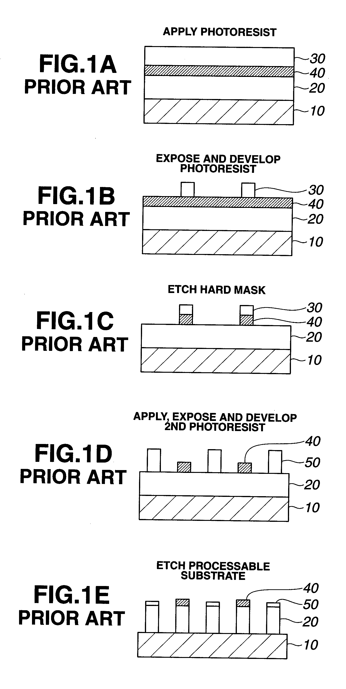 Patterning process and pattern surface coating composition