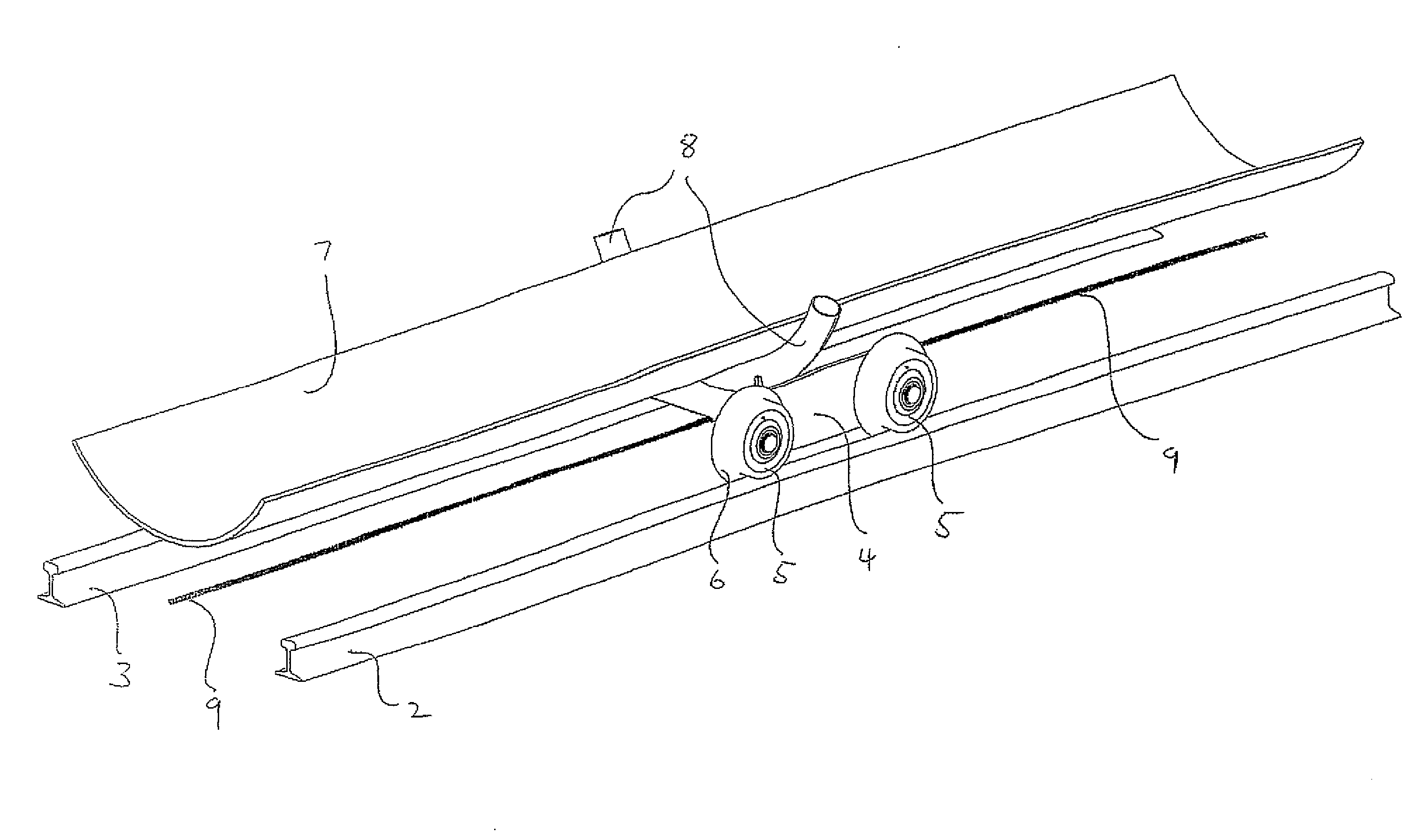 Rail conveyor system