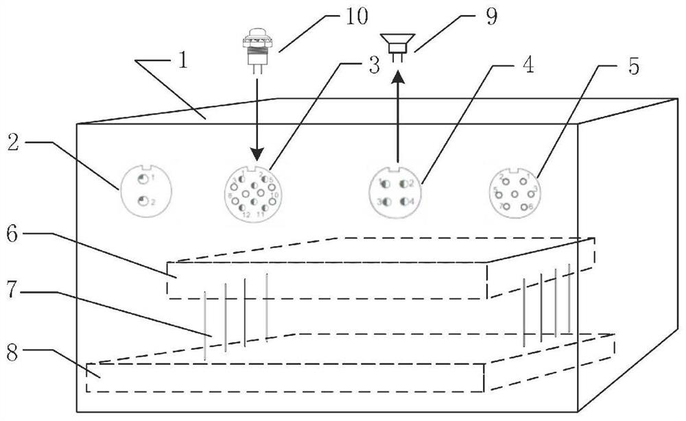 Airborne voice height reporting and warning device