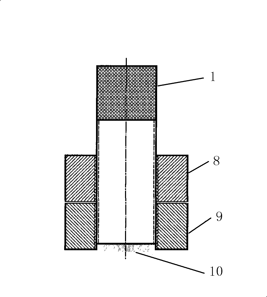 Handheld grinding pan and use method thereof