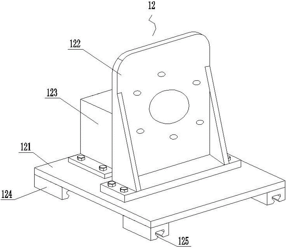 Speed reducer transmission efficiency test system