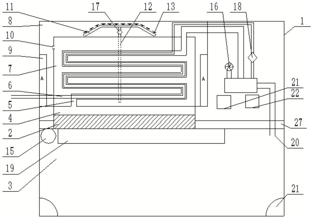 Fresh food logistics community self-picking combined cabinet