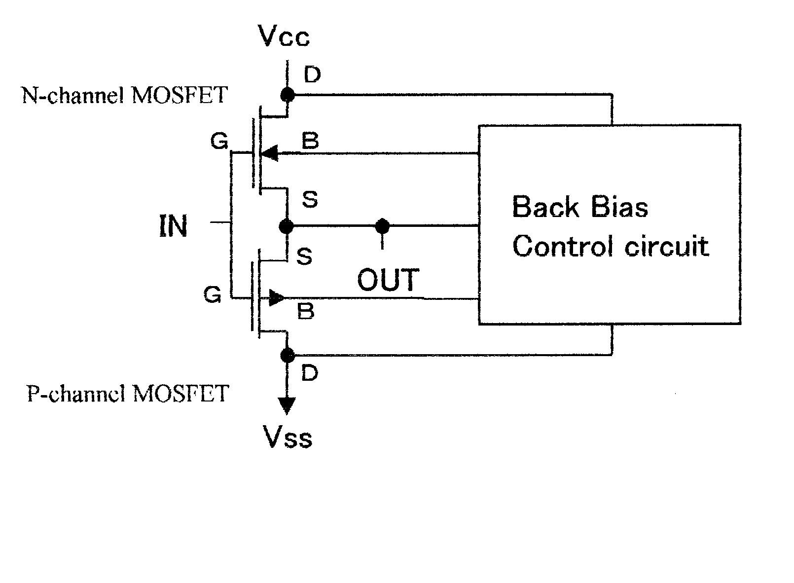 Resistance load source follower circuit