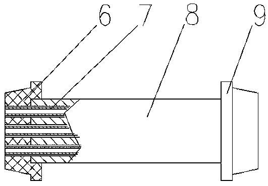 Tubular workpiece fluid abrasive finishing device and finishing method thereof