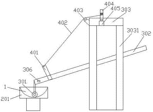 Polishing robot used for internal surface of iron pan