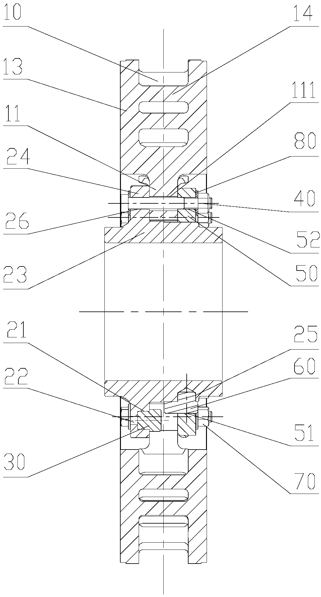 Brake disc and vehicle provided with same