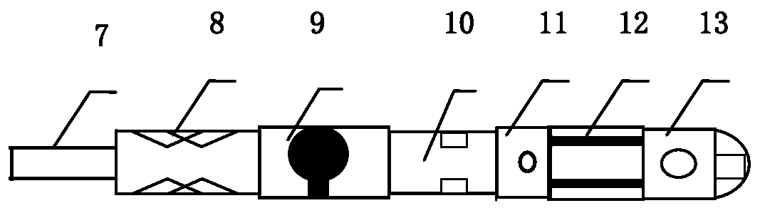 Downhole throttle technology pipe string and method for horizontal well