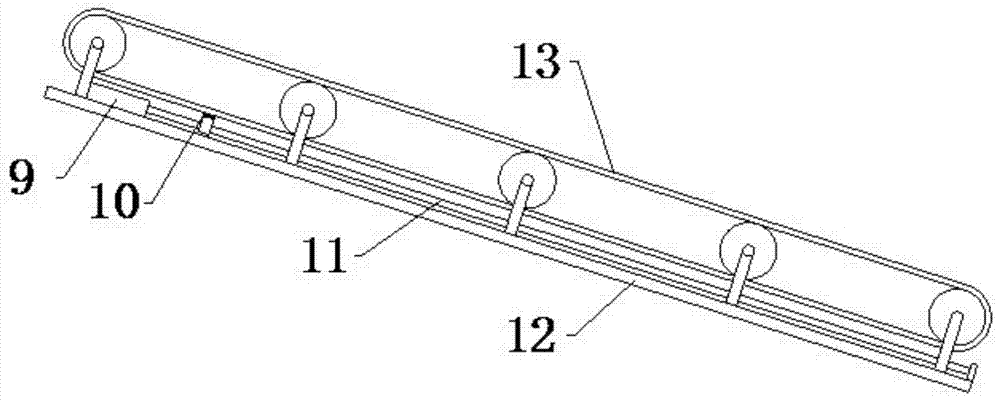 Shockproof belt type conveyor capable of lifting