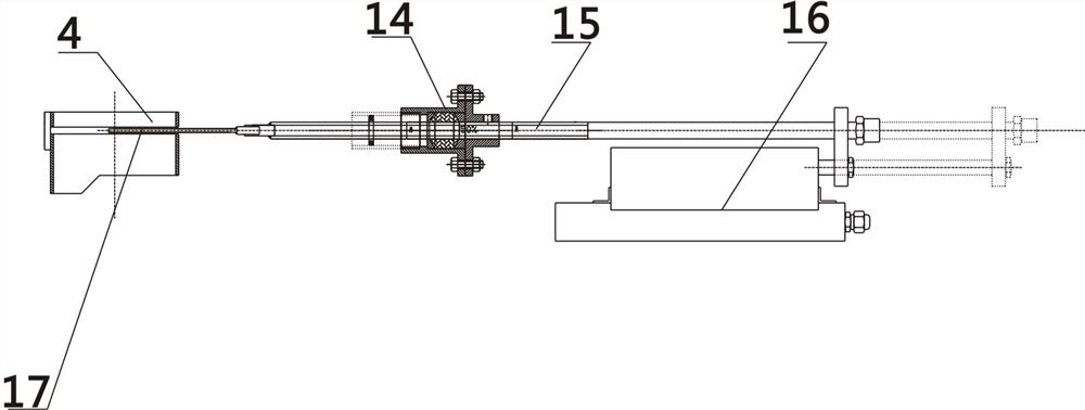 Flue gas internal circulation tail gas incinerator burner