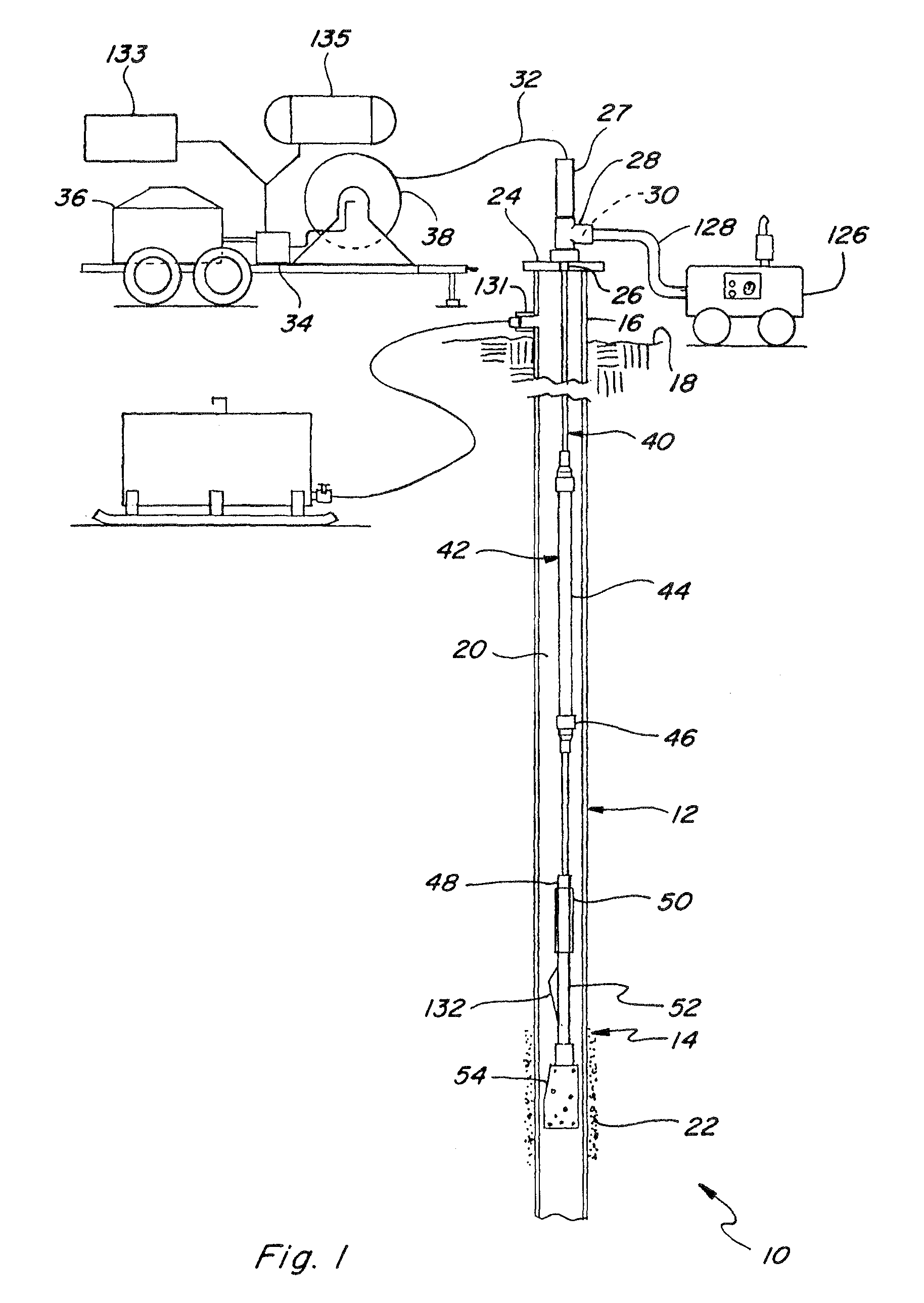 Method and apparatus for lateral well drilling with enhanced capability for clearing cuttings and other particles