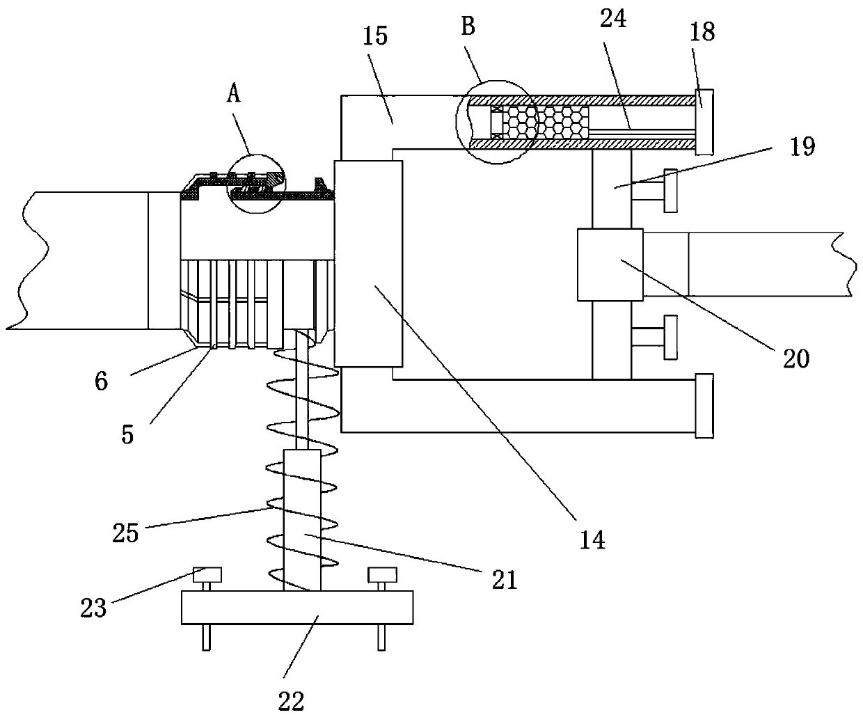 Pipeline joint capable of improving ring stiffness and tensile strength