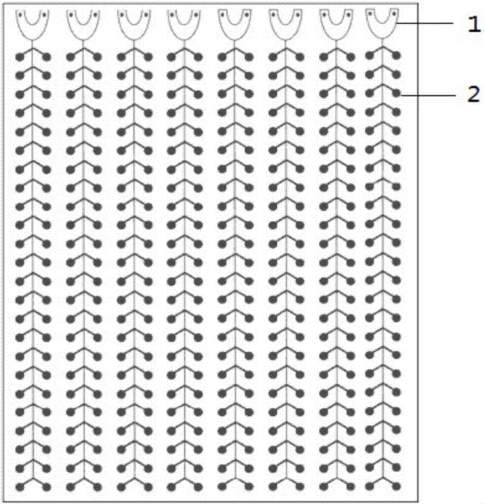 Gene microfluidic chip for detecting 26 animal-derived components at same time and application thereof